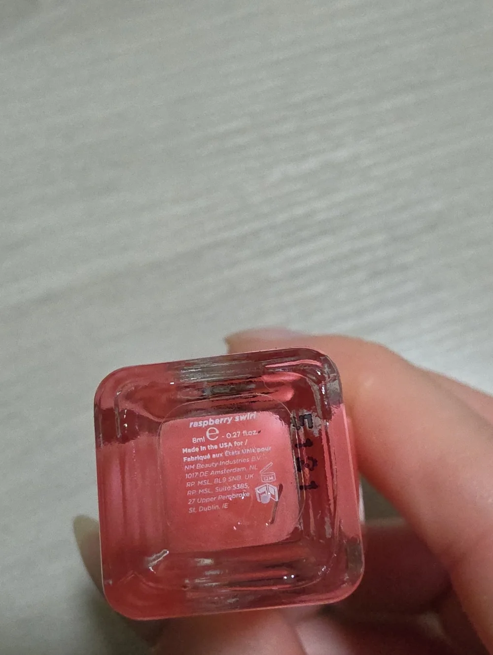 Gisou Honey Infused Lip Oil In Rasberry Swirl 0.27 oz